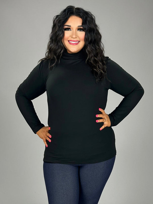 53 SLS {Make Your Choice} Black Long Sleeve  Top PLUS SIZE 1X