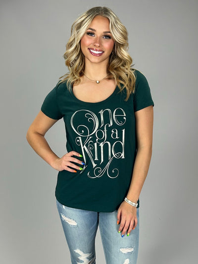 GT-A {One Of A Kind} Green Graphic Tee