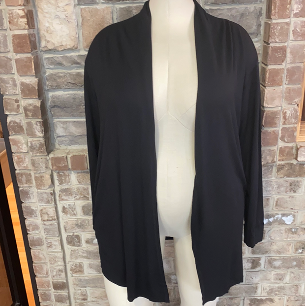 SALE! 22 OT-A {Planned For This}  Black Cardigan PLUS SIZE XL 2X 3X