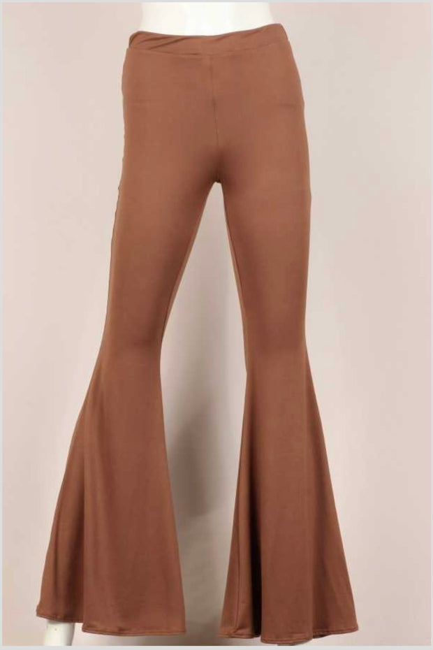 SALE!! BT-D {Little Bit Hippy} BROWN Bell-Bottom Pants PLUS SIZE 1X 2X 3X  1X