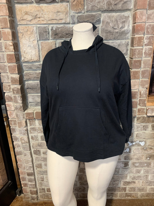 SALE! 19 HD-B {Turning Heads} Black Hoodie PLUS SIZE XL 2X 3X